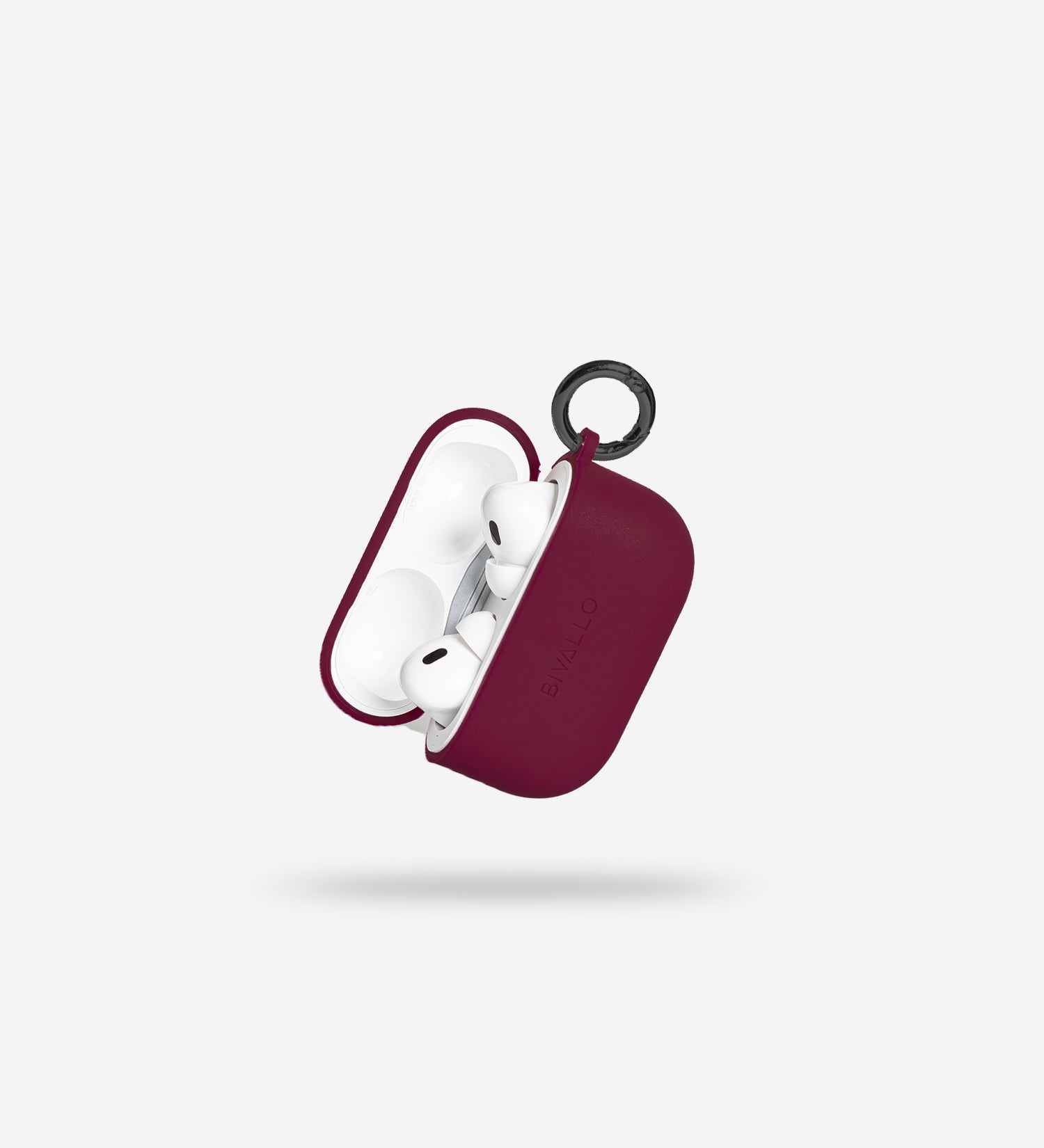 Weinrot AirPods Case Silikon Hülle