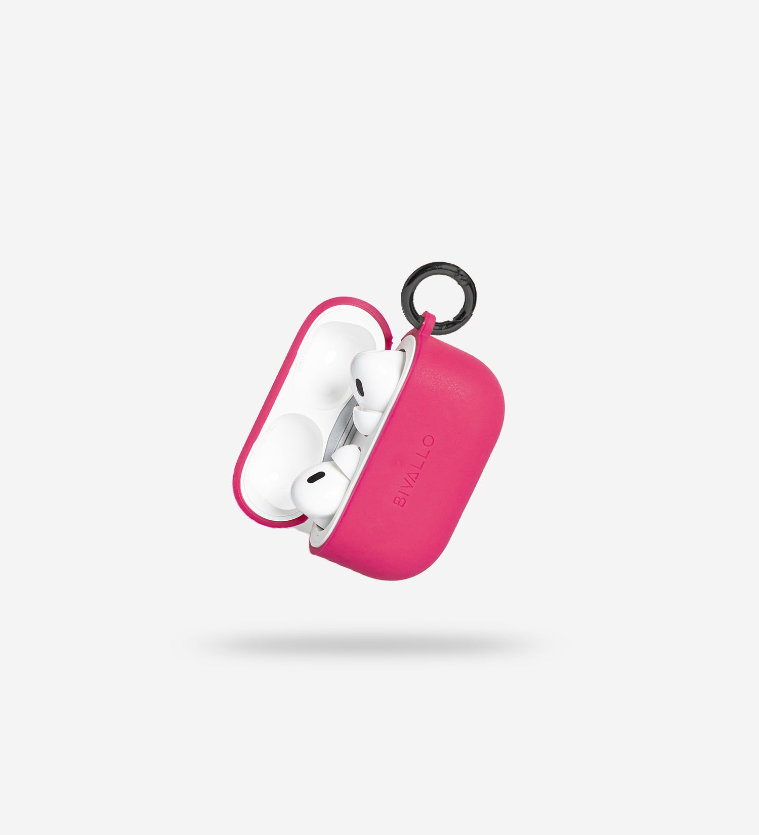 Neon Pink AirPods Case Silikon Hülle