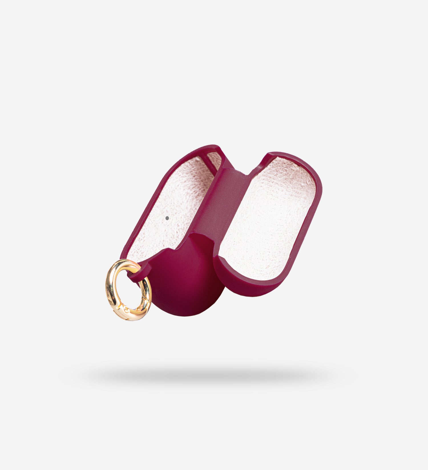 Weinrot AirPods Case Silikon Hülle