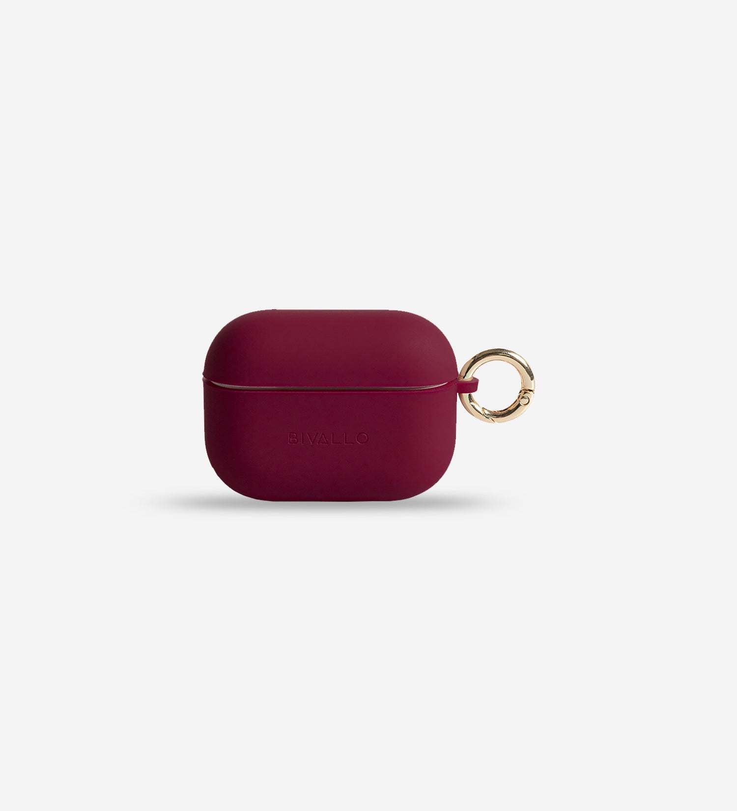 Weinrot AirPods Case Silikon Hülle