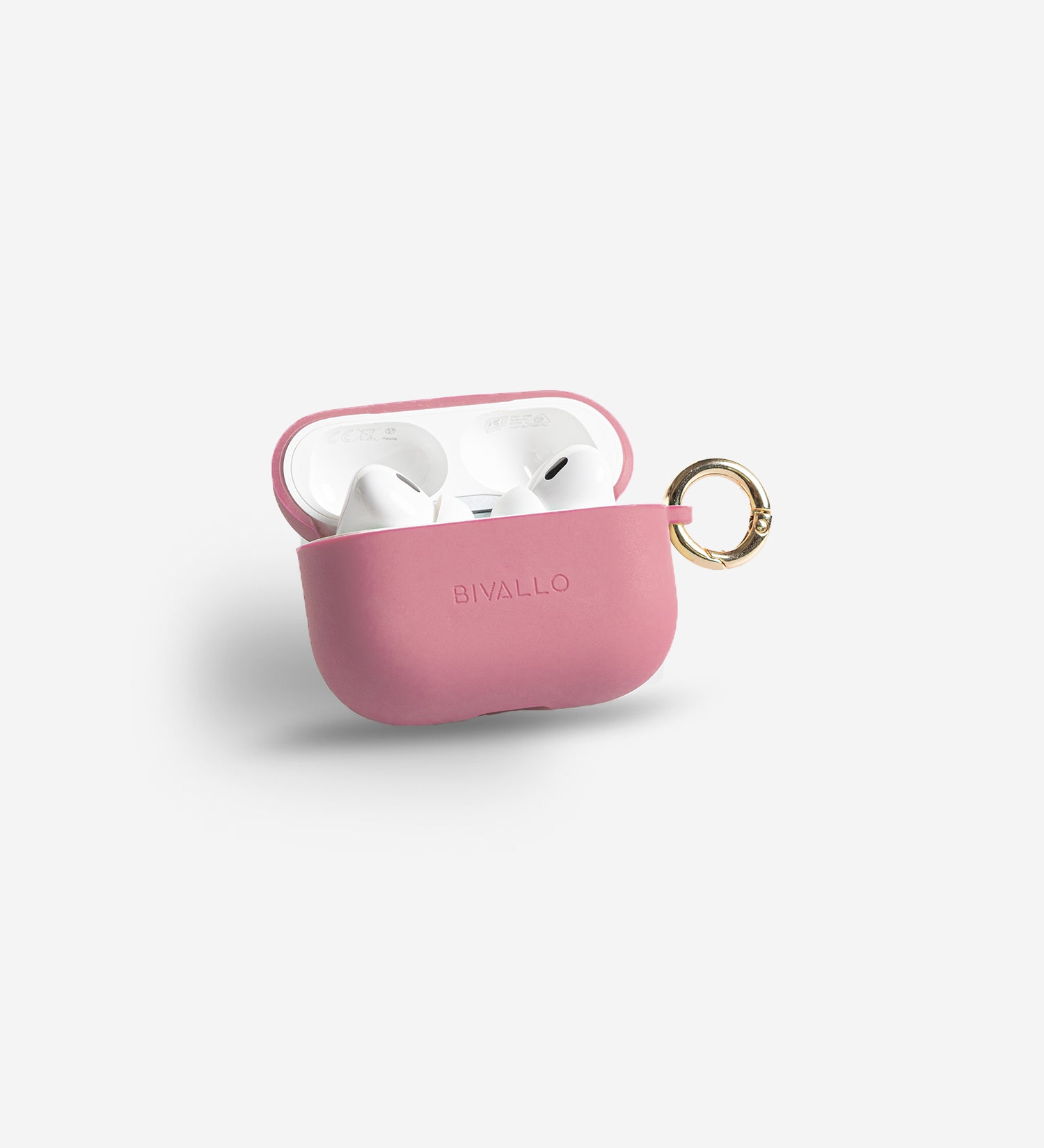 Hellrosa AirPods Case Silikon Hülle