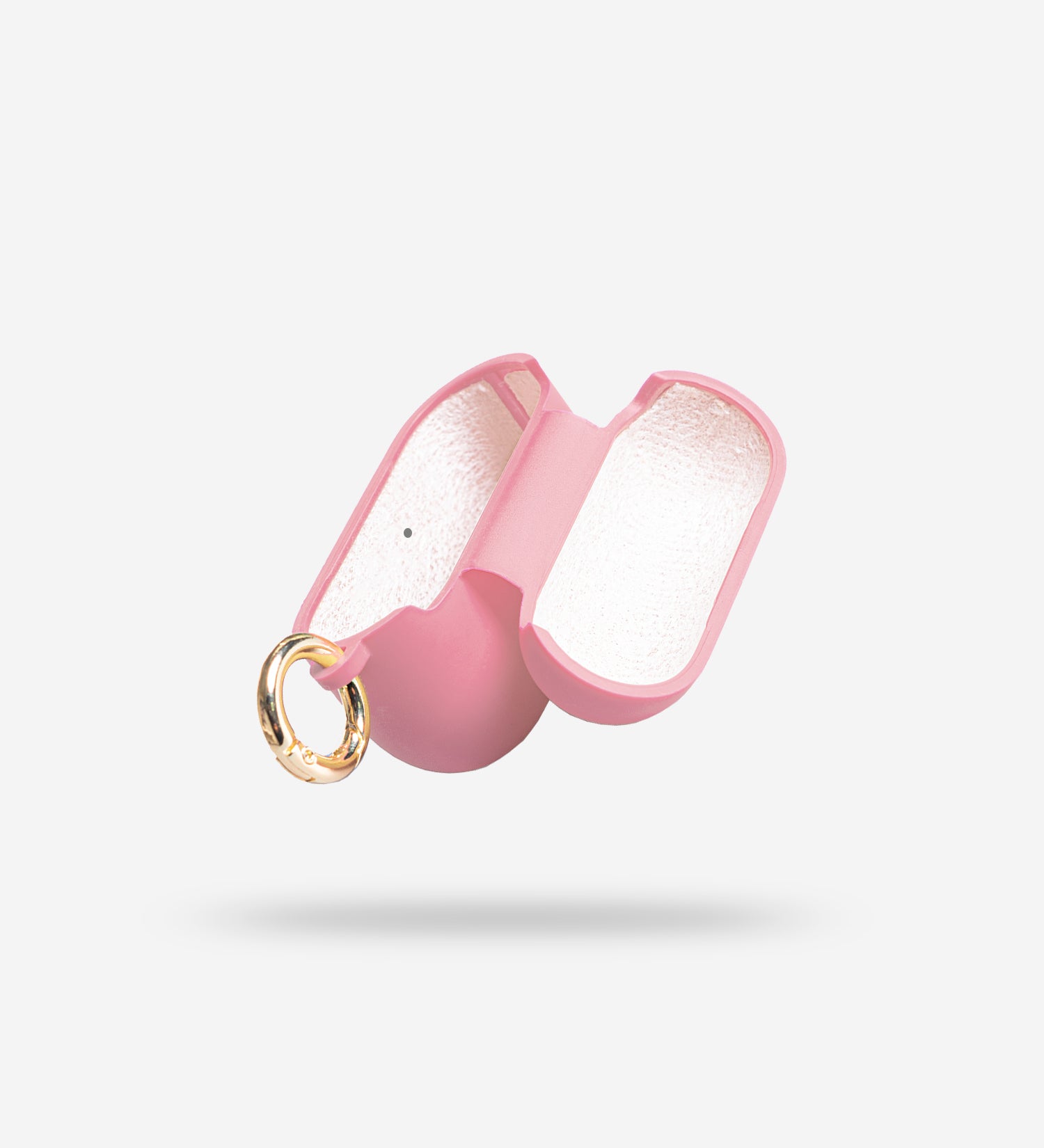 Hellrosa AirPods Case Silikon Hülle