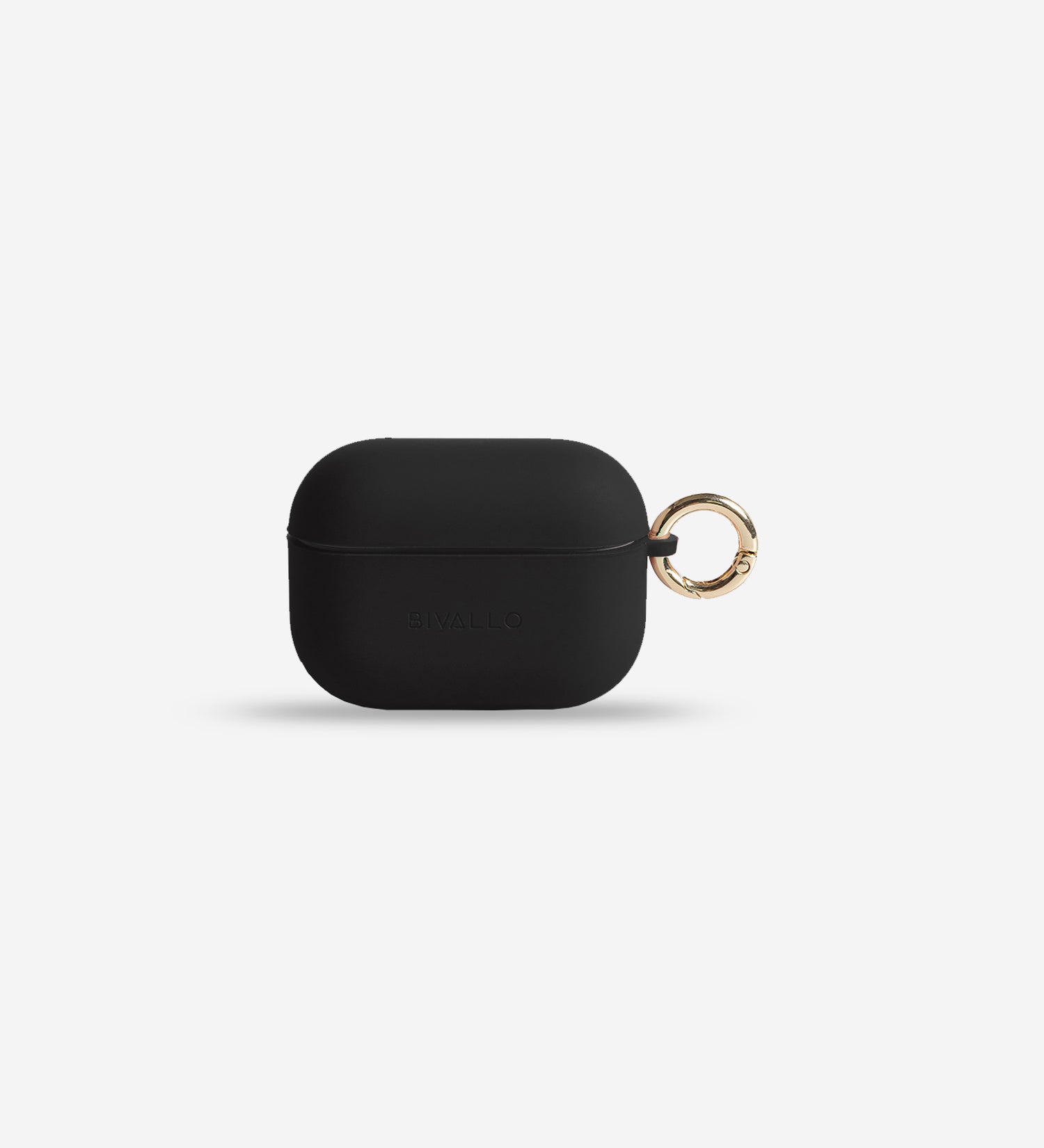 Schwarz AirPods Case Silikon Hülle