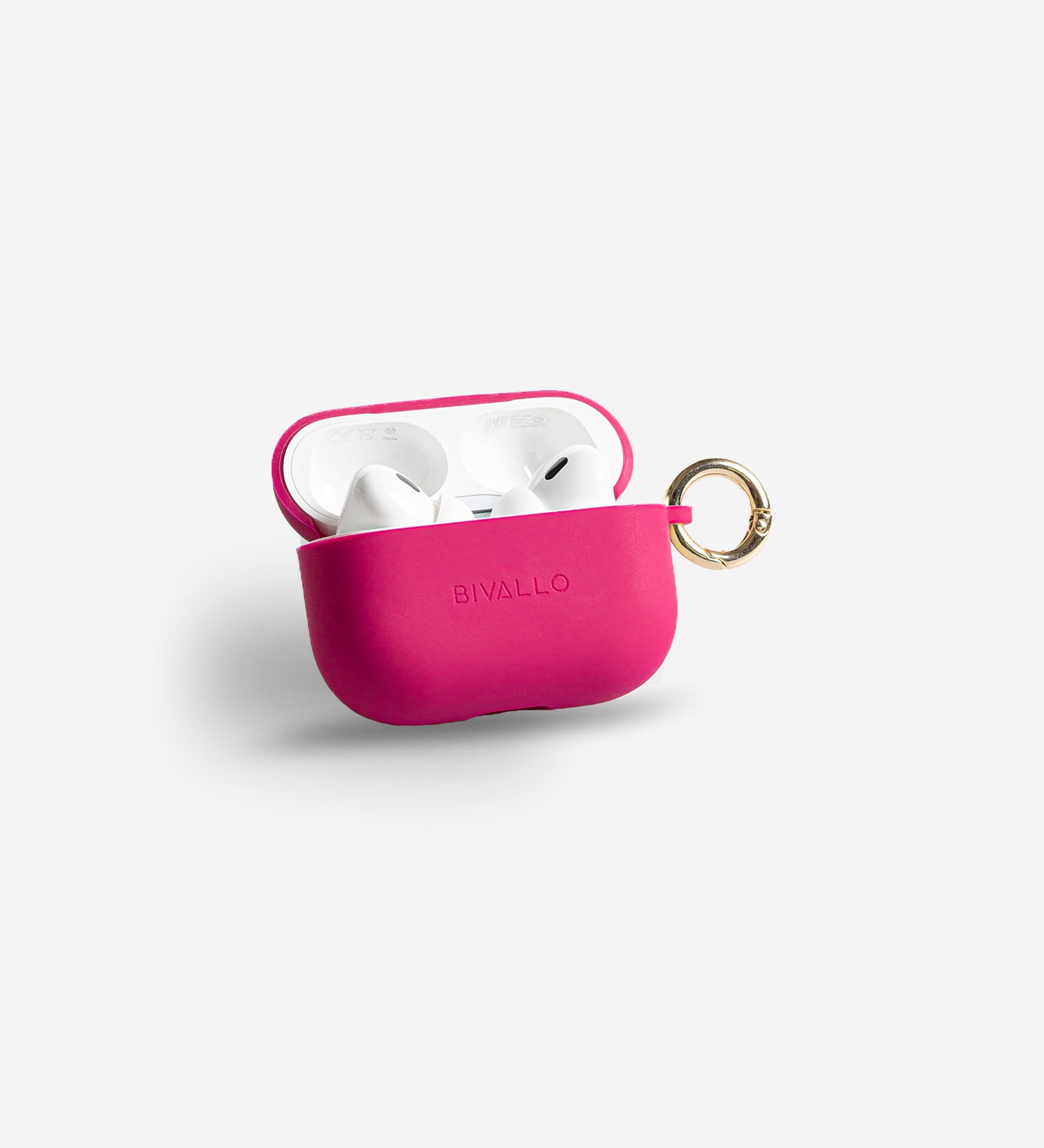 Neon Pink AirPods Case Silikon Hülle