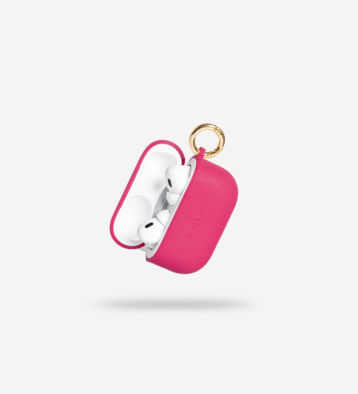 Neon Pink AirPods Case Silikon Hülle