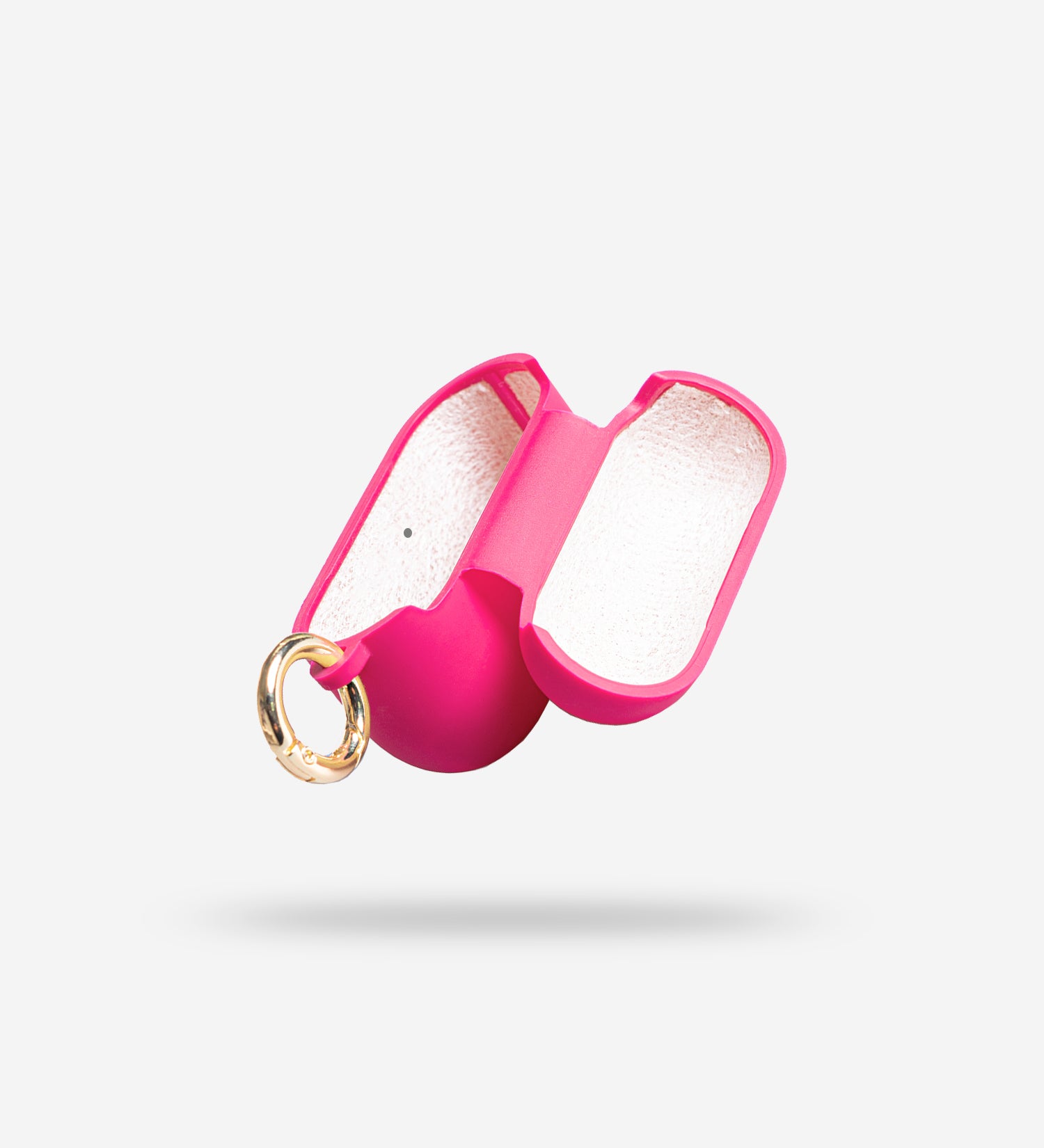 Neon Pink AirPods Case Silikon Hülle