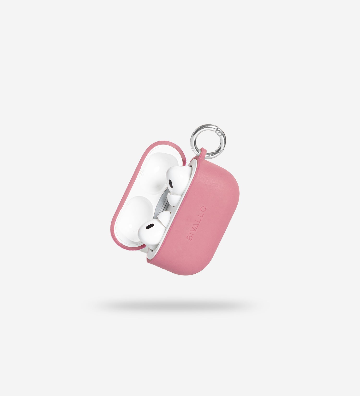 Hellrosa AirPods Case Silikon Hülle