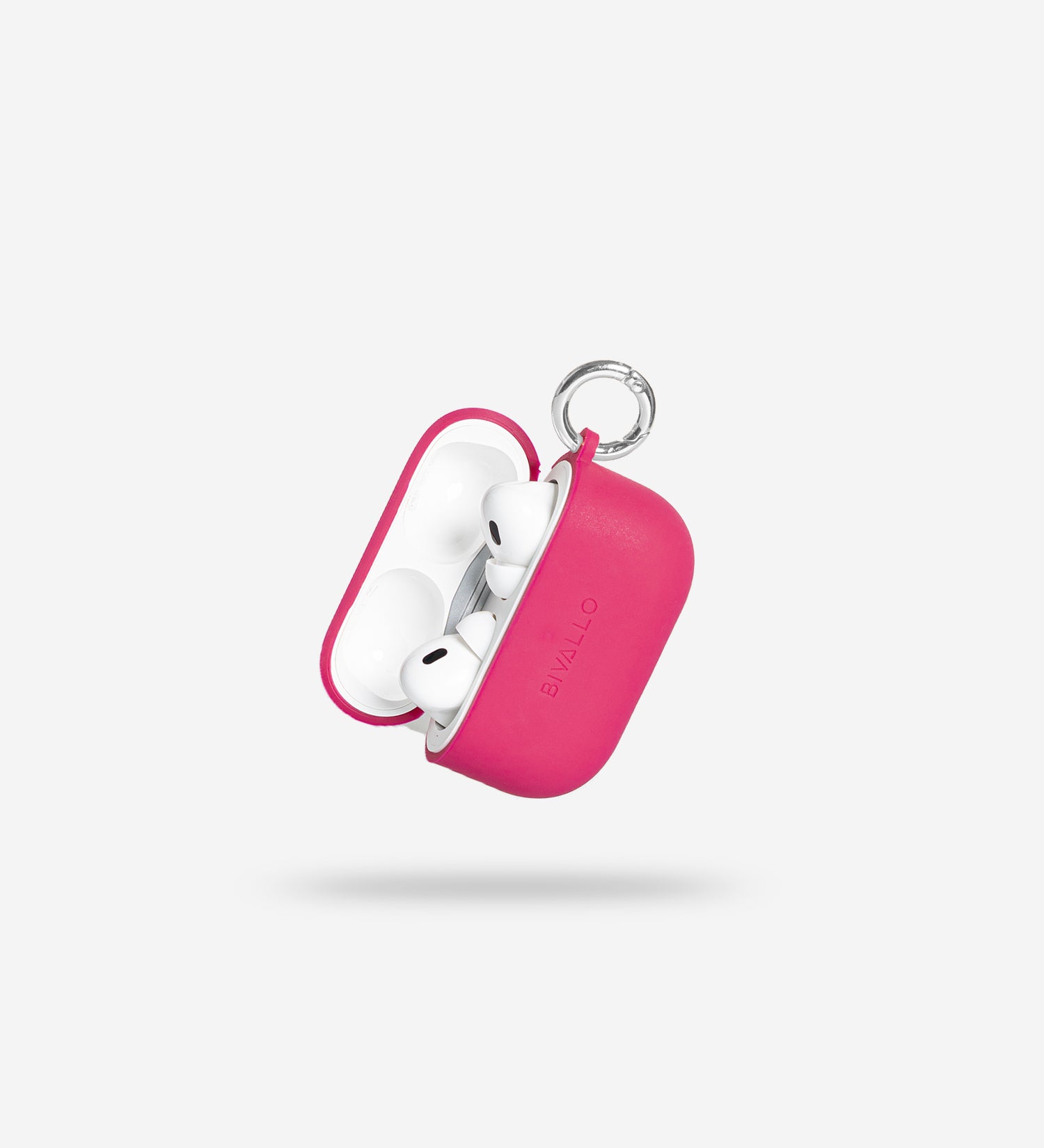 Neon Pink AirPods Case Silikon Hülle