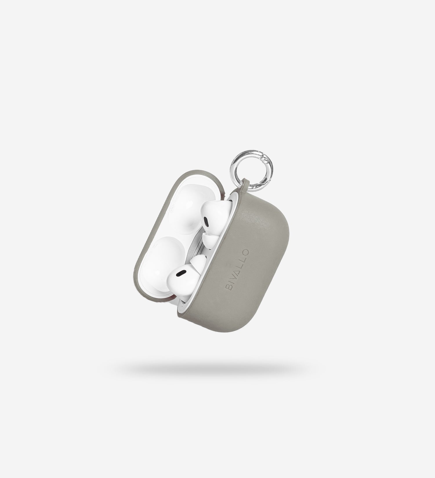 Beige AirPods Case Silikon Hülle