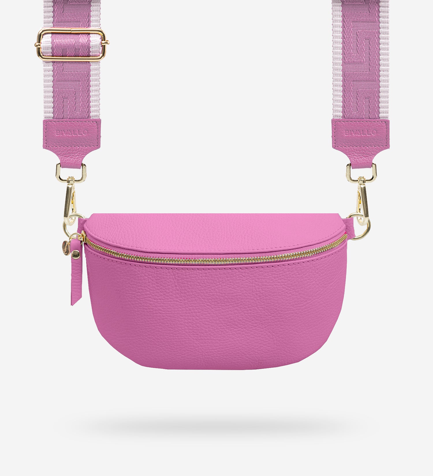 Pink Crossbody Tasche mit 50mm Kordel