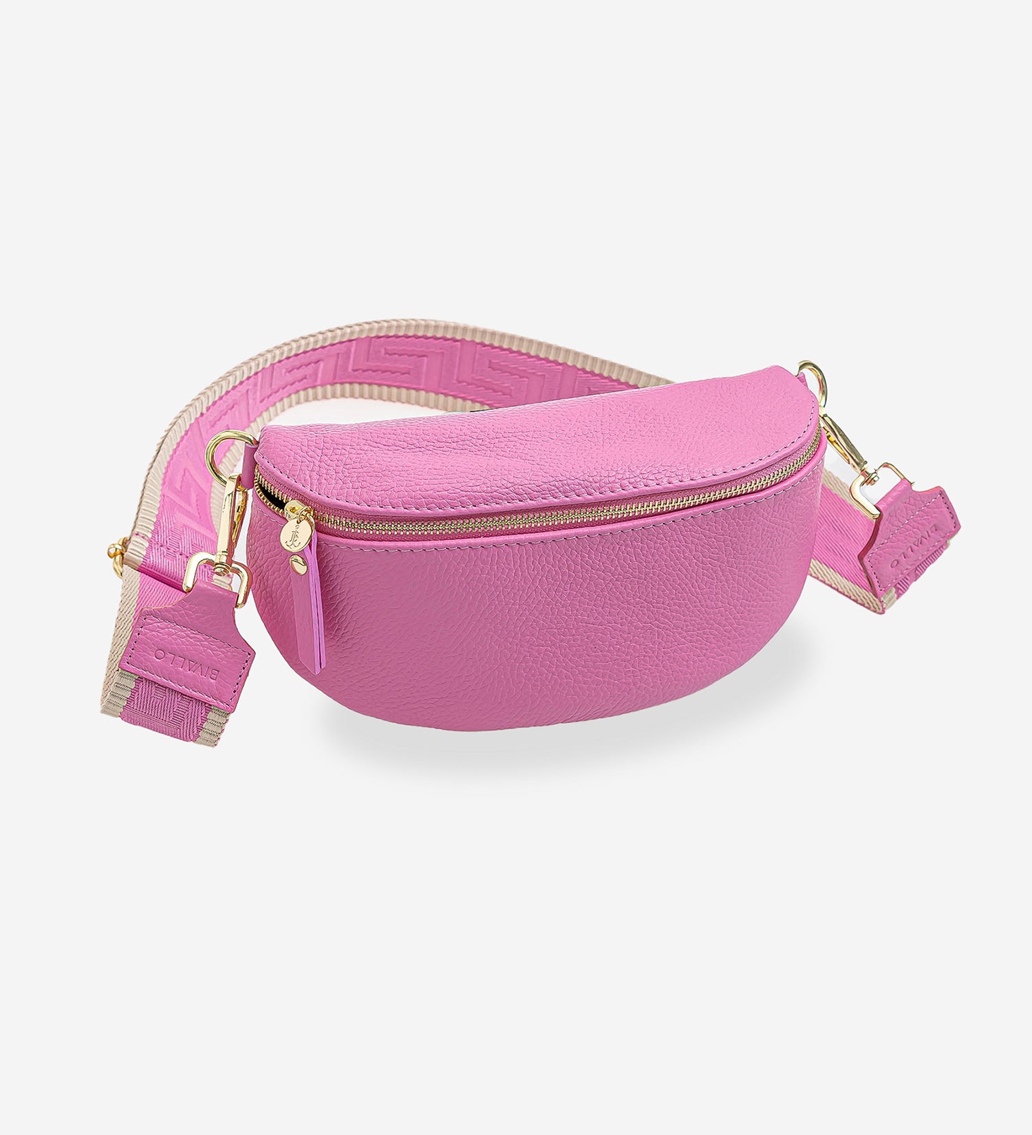 Pink Crossbody Tasche mit 50mm Kordel