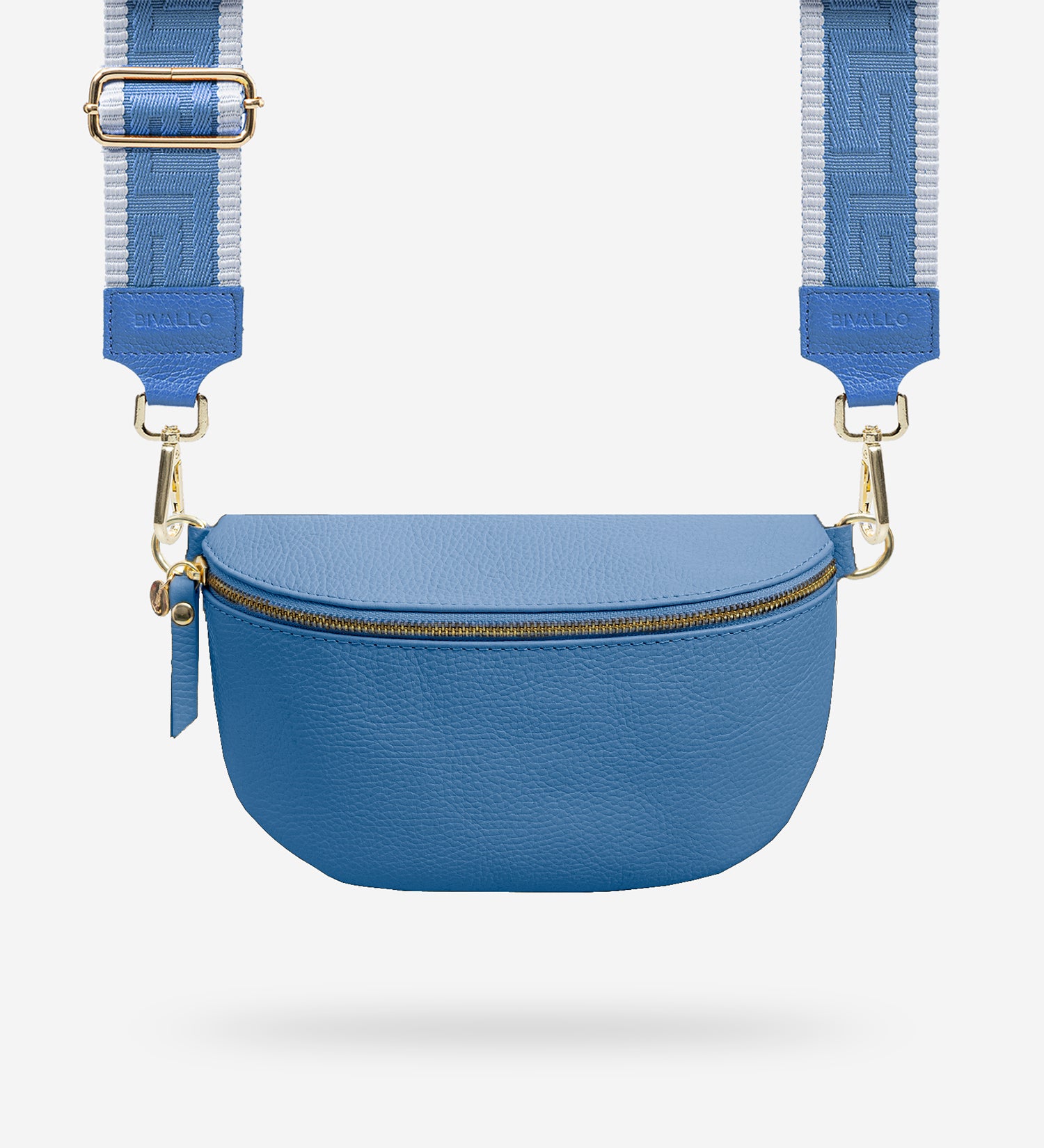 Blau Crossbody Tasche mit 50mm Kordel